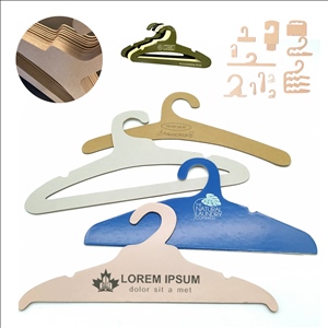 Custom Logo Printed Eco-friendly Recycled Cardboard Paper Hanger